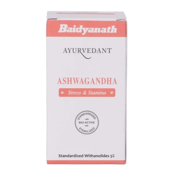 Baidyanath Ashwagandha, 60 Tablets-1
