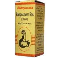 Baidyanath Bangeshwar Ras Brihat with Gold and Pearl, 10 Tablets-1