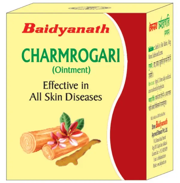 Baidyanath Charmrogari Ointment, 25 g-1