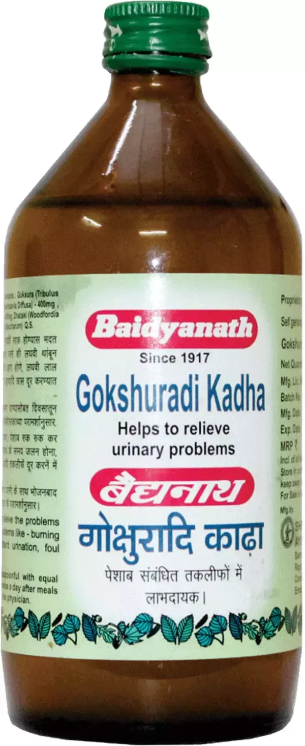 Baidyanath Gokshuradi Kadha, 450 ml-1