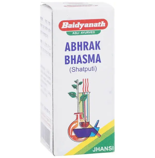 Baidyanath Jhansi Abhrak Bhasma (Shatputi), 2.5 g-1