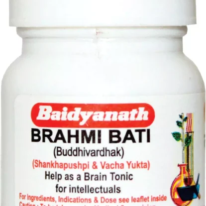 Baidyanath Jhansi Brahmi Bati, 40 Tablets-1
