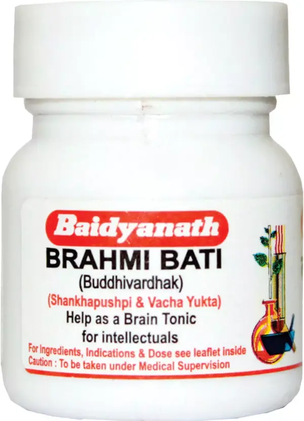 Baidyanath Jhansi Brahmi Bati, 40 Tablets-1