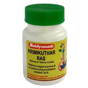 Baidyanath Jhansi Krimikuthar Ras-Pack Size-40 Tablets