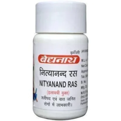 Baidyanath Jhansi Nityanand Ras, 40 Tablets-1