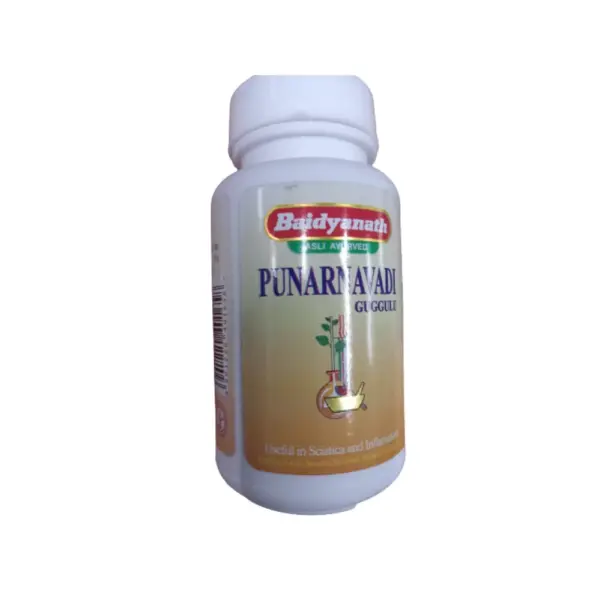 Baidyanath Jhansi Punarnavadi Guggulu, 80 Tablets-1