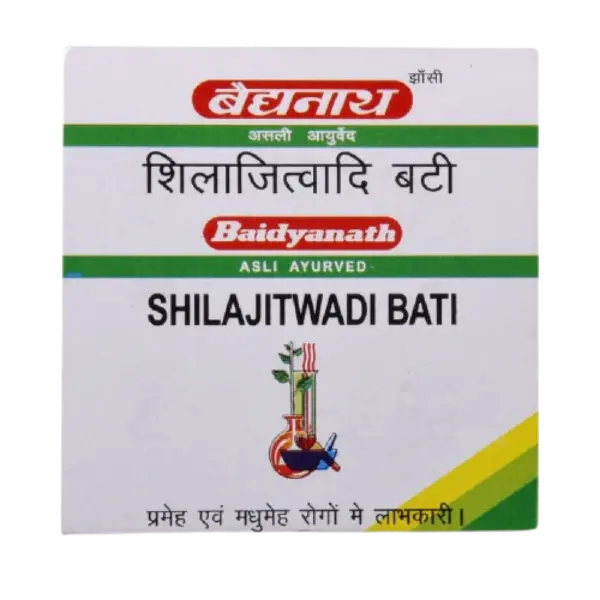 Baidyanath Jhansi SJwadi Bati (Ordinary), 20 Tablets-1