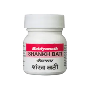 Baidyanath Jhansi Shankh Bati-Pack Size-40 Tablets