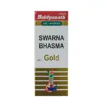 Baidyanath Jhansi Swarna Bhasma with Gold, 125 mg-1