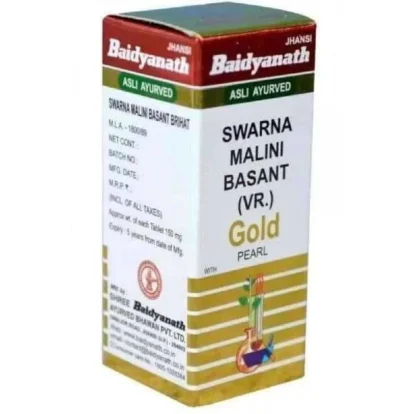 Baidyanath Jhansi - Swarna Malini Basant Brihat, 10 Tablets-1