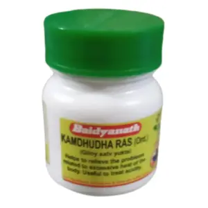 Baidyanath Kamdhudha Ras Ordinary-Pack Size-40 Tablets