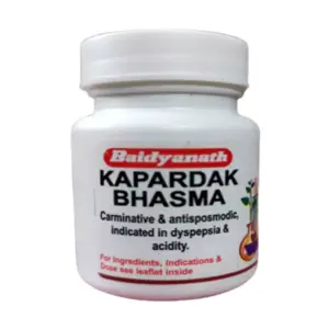 Baidyanath Kapardak Bhasma-Pack Size-10 g