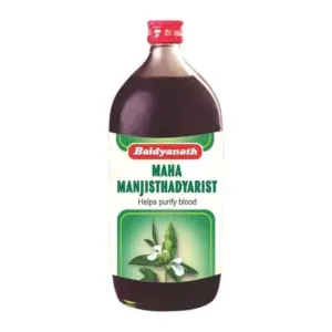 Baidyanath Maha Manjishthadyarishta-Pack Size-450 ml