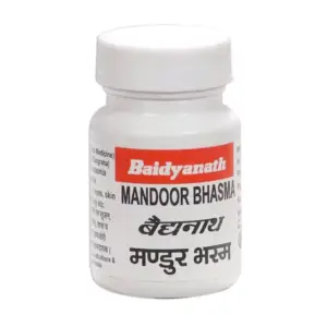 Baidyanath Mandoor Bhasma-Pack Size-10 g
