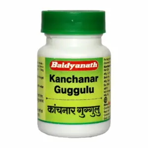 Baidyanath Nagpur Kanchanar Guggulu-Pack Size-80 Tablets
