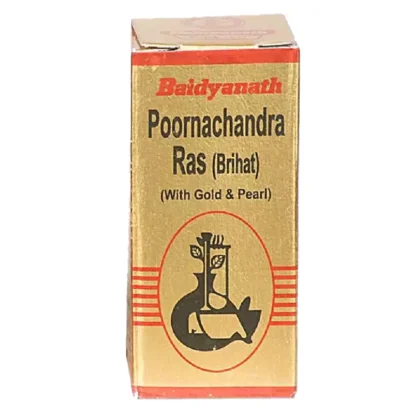 Baidyanath Poorna Chandra Ras (Brihat) Tablets, 25 Tablets-1