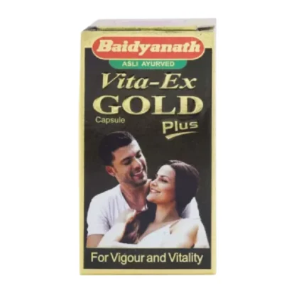 Baidyanath Vita Ex Gold Plus Capsules, 20 Capsules-1