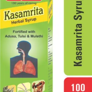 Baidyanath Kasamrita Herbal Syrup-Pack Size-100 ml