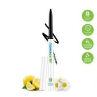 Charcoal Black Long Stay Kajal with Vitamin C & Chamomile for 11-Hour Smudge-free Stay, 1.2 g-1