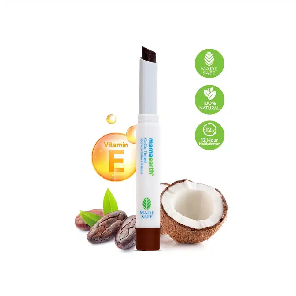 CoCo Tinted 100percent Natural Lip Balm with CoCo and Vitamin E, 2 g-1