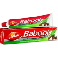 Dabur Babool Ayurvedic Toothpaste for Strong Teeth, 180 g-1