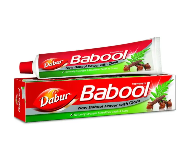 Dabur Babool Ayurvedic Toothpaste for Strong Teeth, 180 g-1