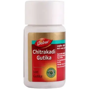 Dabur Chitrakadi Gutika-Pack Size-80 Tablets