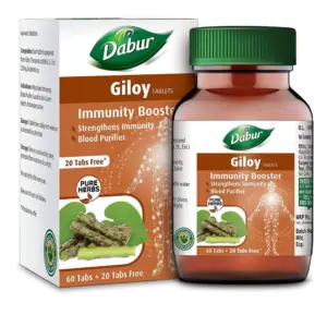 Dabur Giloy Tablets Immunity Booster-Pack Size-80 Tablets