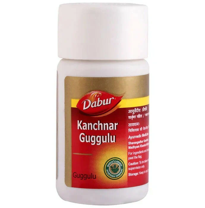 Dabur Kanchnar Guggulu, 40 Tablets-1