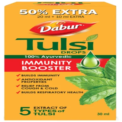 Dabur Tulsi Drops, 30 ml-1