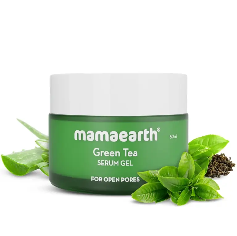 Green Tea Serum Gel with Green Tea & Collagen for Open Pores, 50ml-1