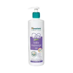 Himalaya Face Body Oil Baby Massage Oil For All Skin Types-Pack Size-500 ml