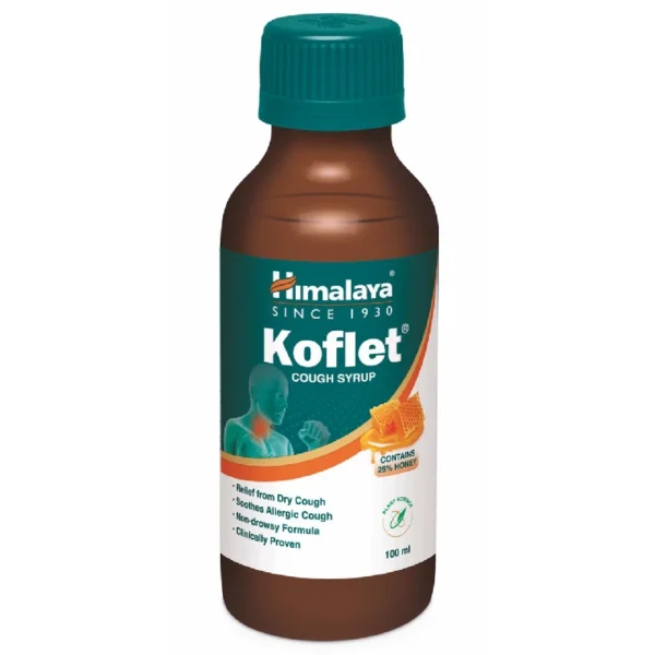 Himalaya Herbals-Koflet Cough Syrup, 100 ml-1