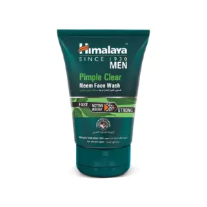 Himalaya Men Pimple Clear Neem Face Wash-Pack Size-100 ml