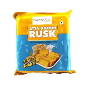 Patanjali Atta Doodh Rusk-Pack Size-300 g