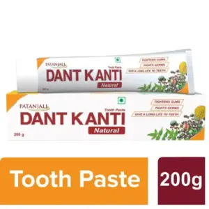 Patanjali Dant Kanti Natural Toothpaste-Pack Size-200 g