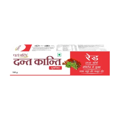 Patanjali Dant Kanti Red Toothpaste, 100 g-1