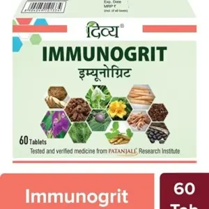 Patanjali Divya Immunogrit Tablets-Pack Size-33 g