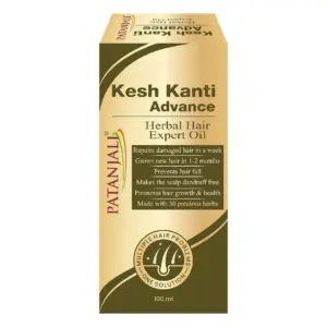 Patanjali Kesh Kanti Advance Herbal Hair Expert Oil-Pack Size-100 ml