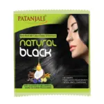 Patanjali Kesh Kanti Hair Colour-Natural Black, 40 g-1
