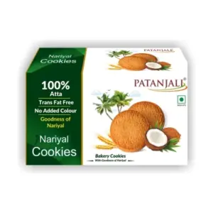 Patanjali Nariyal Cookies-Pack Size-200 g