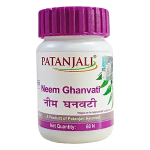 Patanjali Neem Ghan Vati-Pack Size-40 g