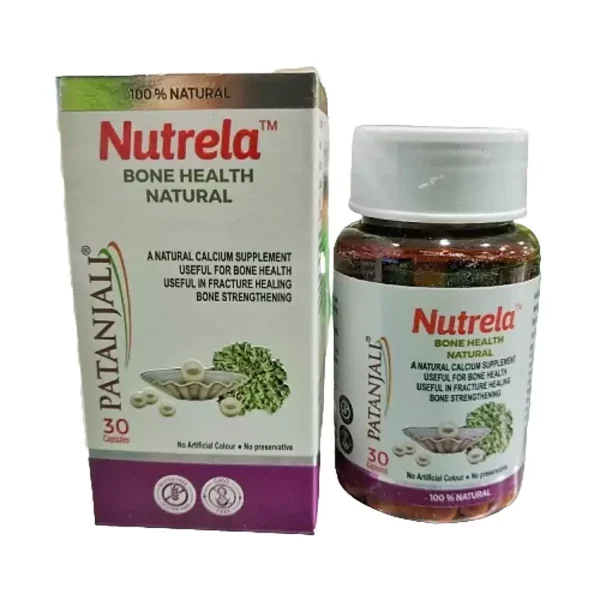 Patanjali Nutrela Bone Health Natural Capsules, 15 g-1