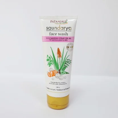 Patanjali Saundarya Face Wash, 60 g-1
