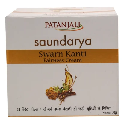 Patanjali Saundarya Swarn Kanti Fairness Cream, 50 g-1