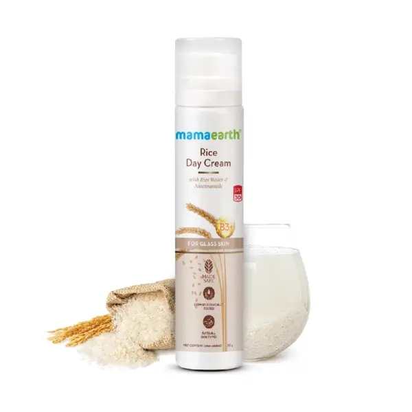 Rice Day Cream With Rice Water & Niacinamide for Glass Skin, 50g-1