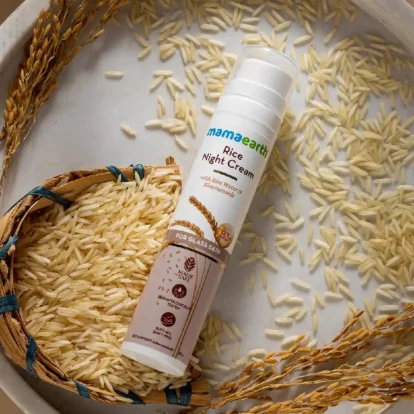 Rice Night Cream With Rice Water & Niacinamide for Glass Skin, 50g-1