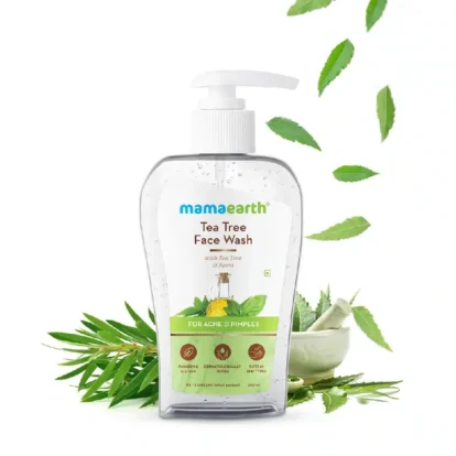 Tea Tree Face Wash with Neem for Acne and Pimples, 250ml-1