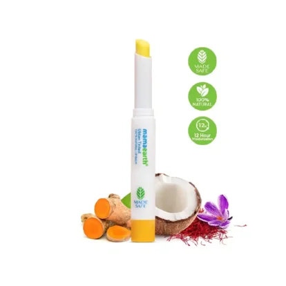 Ubtan Tinted 100percent Natural Lip Balm with Turmeric & Saffron, 2 g-1