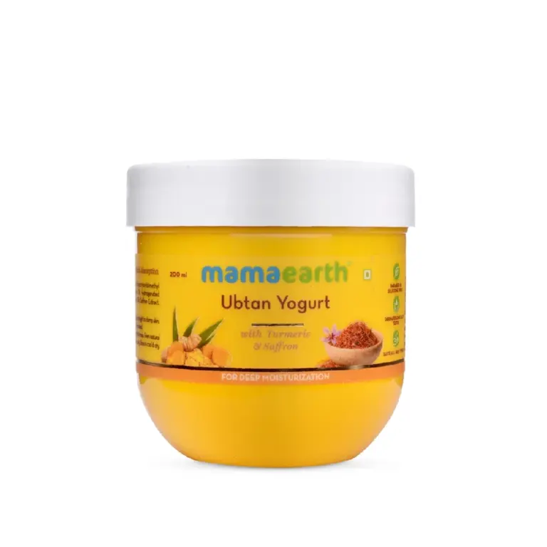 Ubtan Yogurt with Turmeric and Saffron for Deep Moisturization, 200ml-1